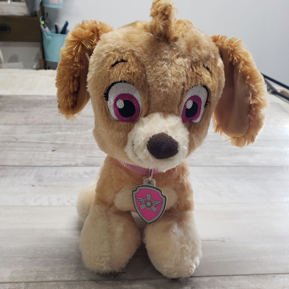 Paw Patrol Skye Build A Bear Stuffed Plush Puppy Dog Nickelodeon Toy BAB